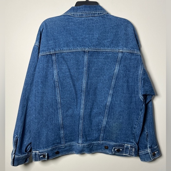 Vintage Gitano Denim Oversized Jean Jacket with Pockets - Picture 6 of 7